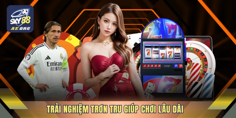 SKY88 - Trải Nghiệm Trực Tuyến Được Thiết Kế Theo Nhịp Riêng 12 Trải nghiệm trơn tru giúp chơi lâu dài